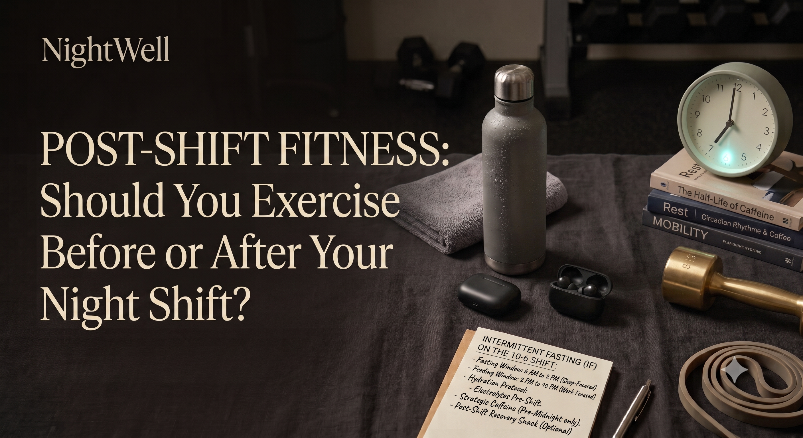 Post-Shift Fitness: Should You Exercise Before or After Your Night Shift?