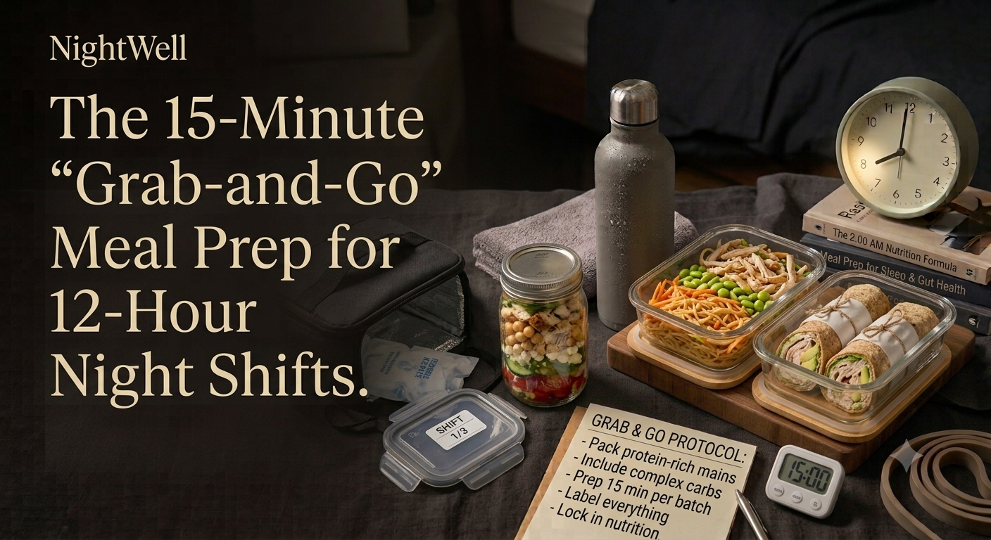 The 15-Minute "Grab-and-Go" Meal Prep for 12-Hour Night Shifts